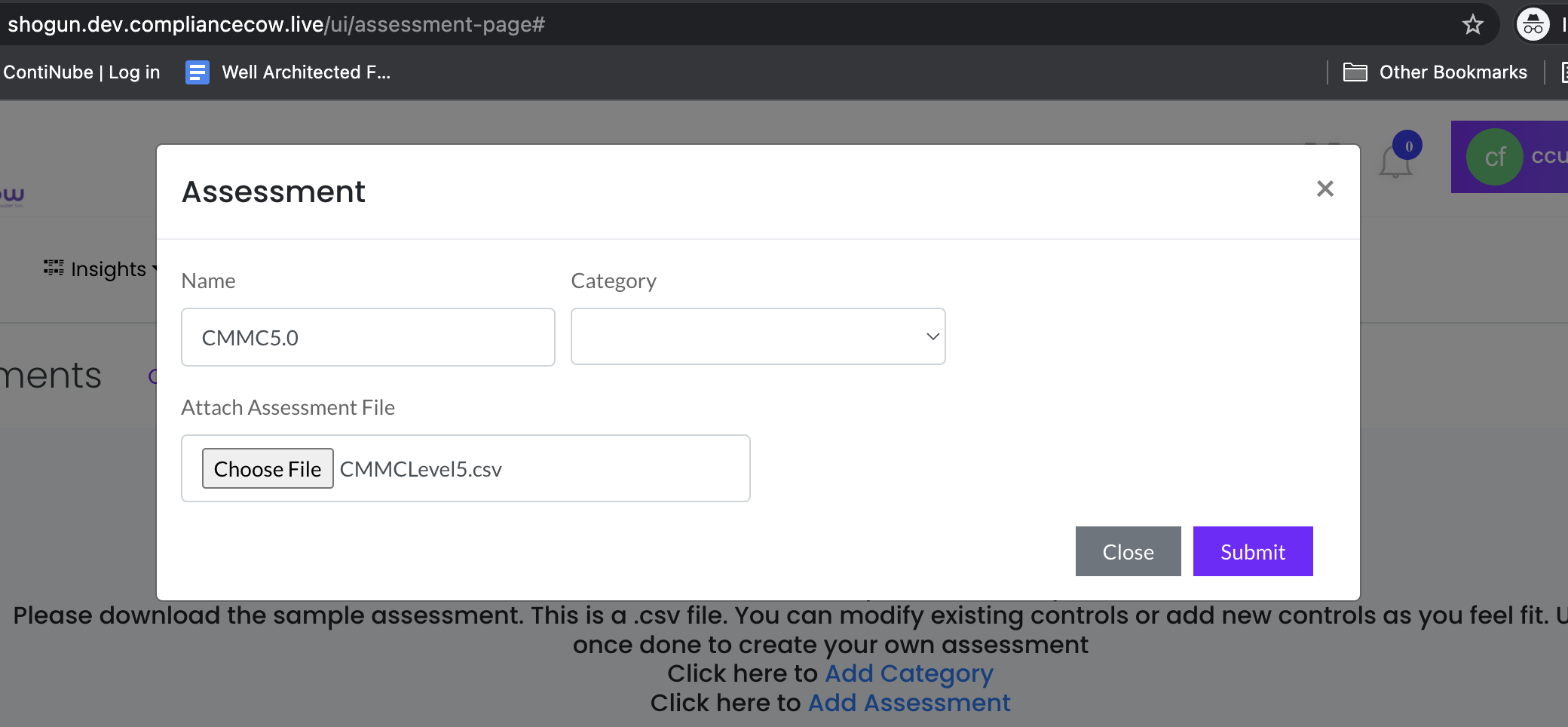 create-assessment