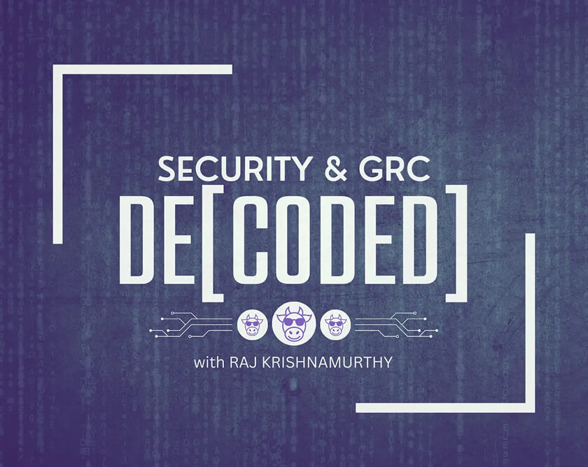 Security & GRC Decoded (Website Header)